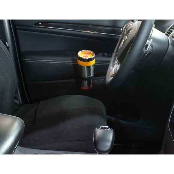 Large Plastic Cup & Beverage Holder, Black, 44oz 3.5L, Pack of 2 - Picture 7 of 8